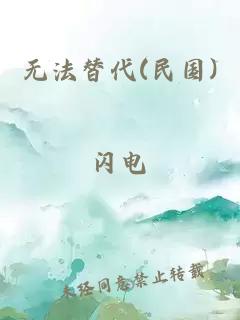 无法替代(民国)